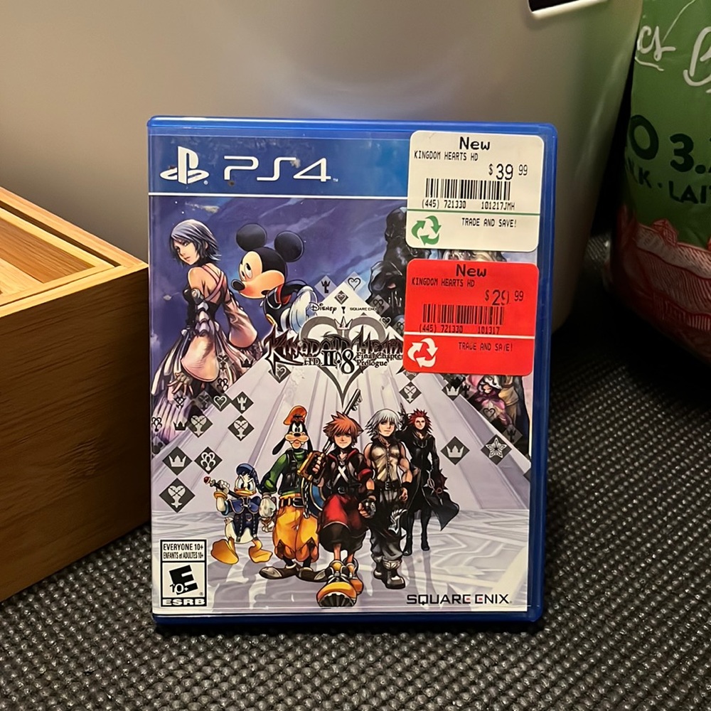 PS4 game Kingdom Heart HD 2.8